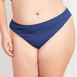 Old Navy Ribbed Low Rise Classic Bikini Bottom